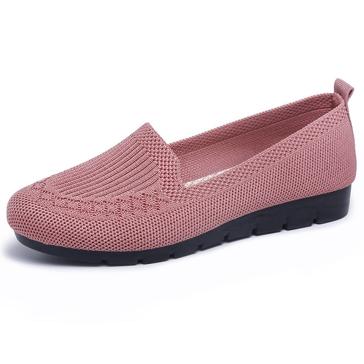 Flat Casual Mesh Breathable Sneakers Women Light Slip on Shoes