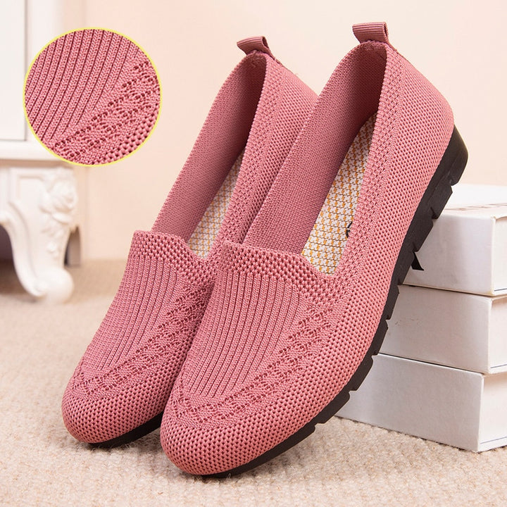 Flat Casual Mesh Breathable Sneakers Women Light Slip on Shoes