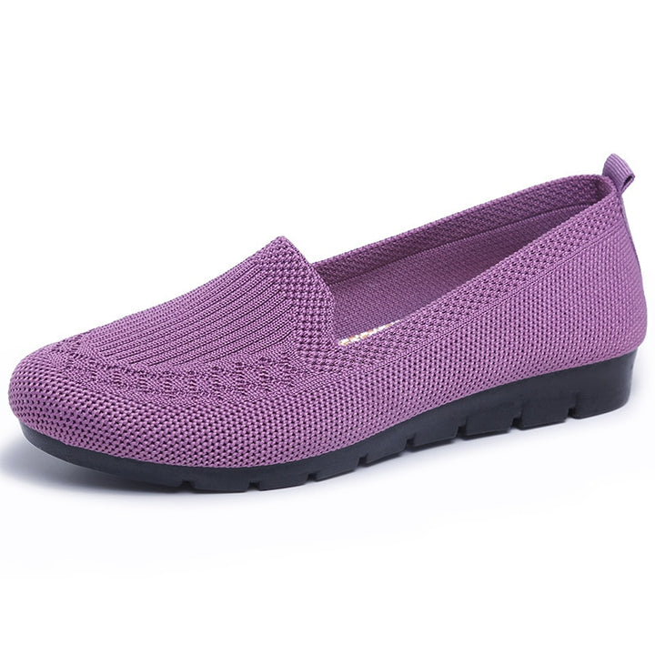 Flat Casual Mesh Breathable Sneakers Women Light Slip on Shoes