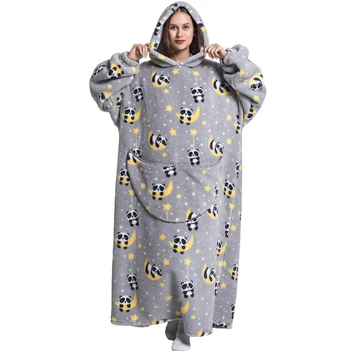 Patterned Oversized Wearable TV Blankets